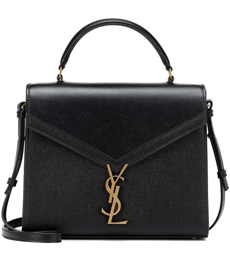 YSL Designer Leather Shoulder Bag With Cassandra Hook 